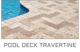 Pool Deck Travertine